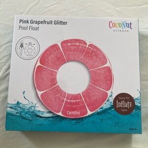 Grapefruit Pool Float